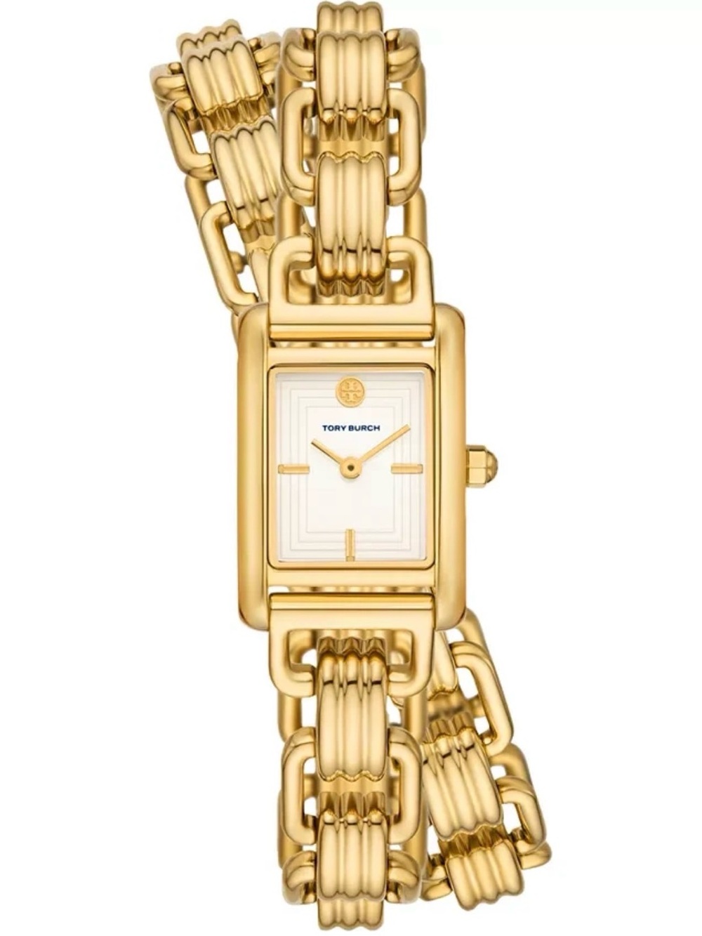 Tory Burch Watch Eleanor 3-in-1 Gold-Tone Stainless Steel Bracelet 19mm